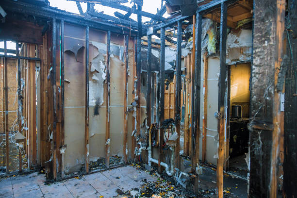 Professional Fire Damage Removal technician working in Fox Point, WI